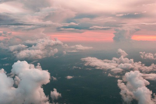 Cloudy Sunrise Image