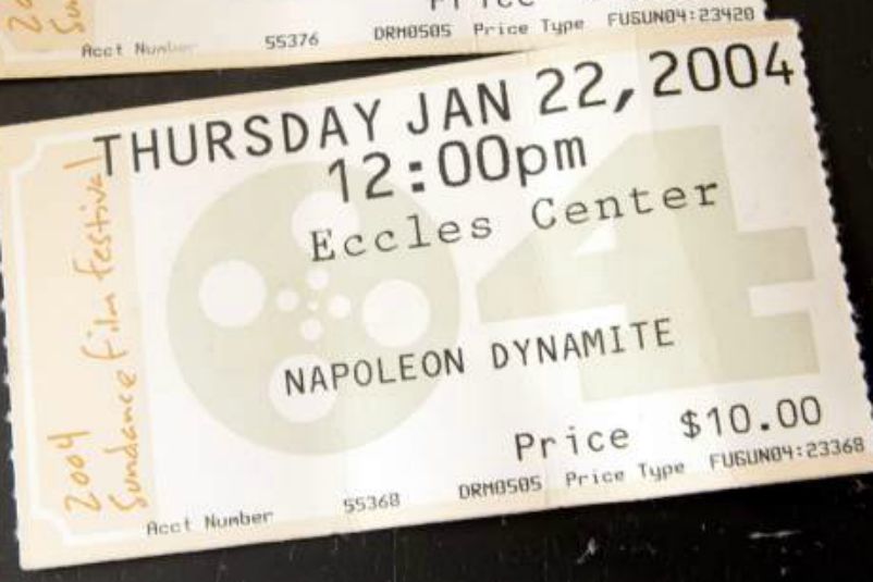 Napoleon Dynamite Movie Ticket Stubs